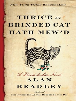 cover image of Thrice the Brinded Cat Hath Mew'd
